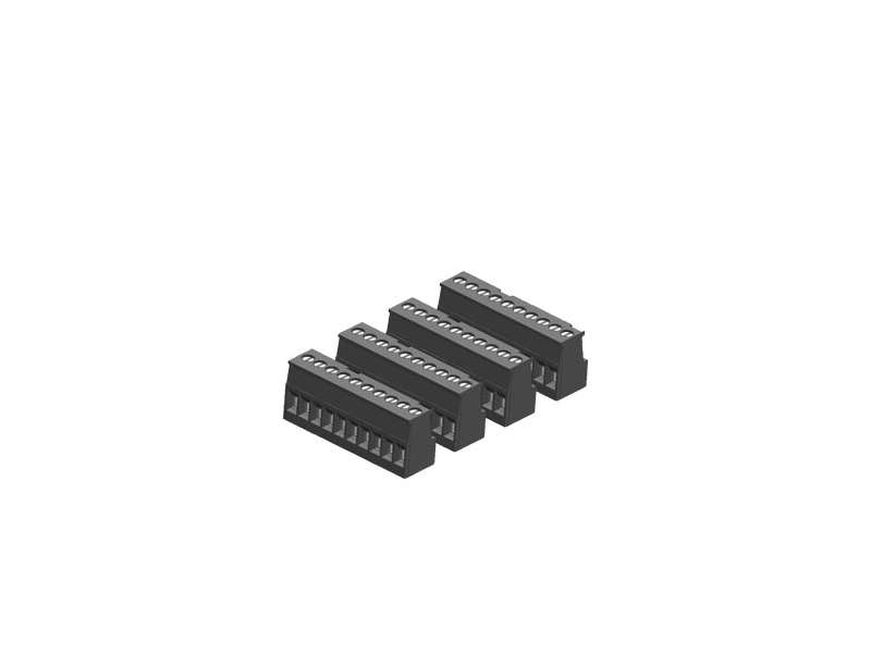 Siemens Connector Block, 10 Poles, Tin (4/PK) - 6ES7292-2AK30-0XA0