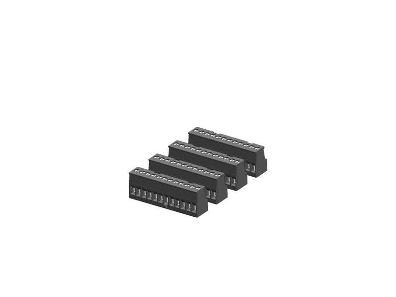 Siemens Connector Block, 12 Poles, Tin (4/PK) - 6ES7292-2AM30-0XA0