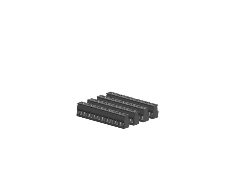Siemens Connector Block, 18 Poles, Tin (4/PK) - 6ES7292-2AT30-0XA0