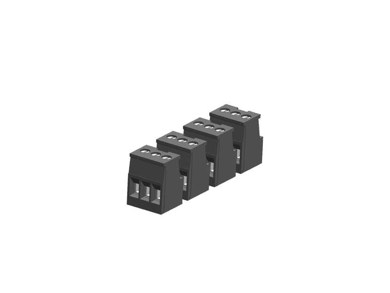 Siemens Connector Block, 3-pole, gold (4/PK) - 6ES7292-2BC30-0XA0