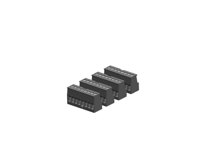 Siemens Connector Block, 8 Terminal, Tin (4/PK) - 6ES7292-1AH40-0XA0