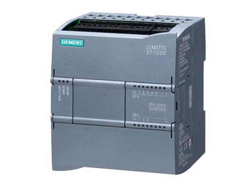 Siemens CPU 1211C, DC/DC/DC, 6DI/4DO/2AI - 6ES7211-1AE40-0XB0