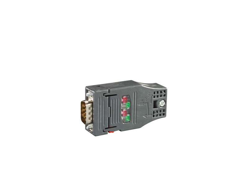 Siemens PROFIBUS FC RS 485 plug 180 PROFIBUS connector with FastConnect connection plug and axial cable outlet; 6GK1500-0FC10