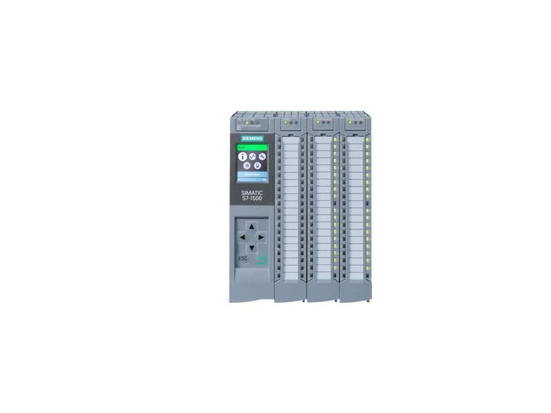 Siemens SIMATIC S7-1500 Compact CPU CPU 1512C-1 PN, central processing unit with working memory 250 KB for program and 1 MB for data; 6E