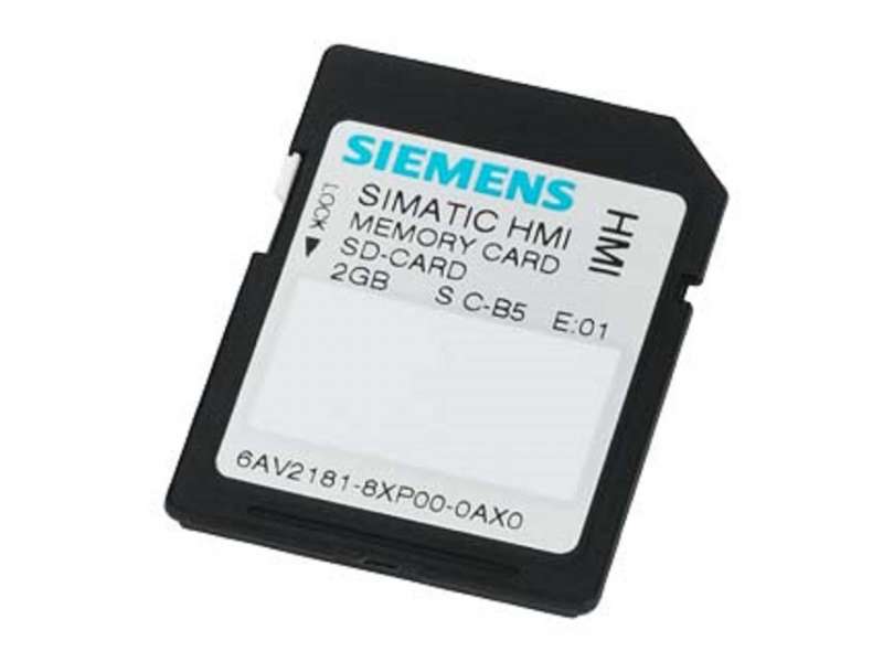 Siemens SIMATIC SD memory card 2 GB; 6AV2181-8XP00-0AX0