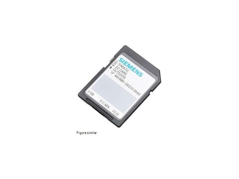 Siemens SIMATIC SD outdoor card 2 GB; 6AV6881-0AQ10-0AA0