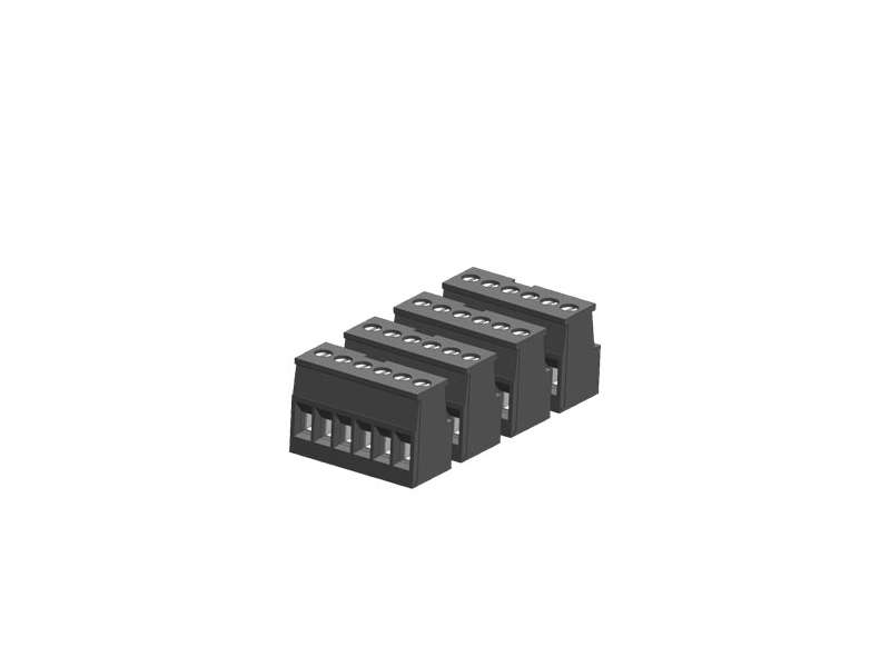 Siemens Terminal block, 6 Poles, gold (4/PK) - 6ES7292-2BF30-0XB0