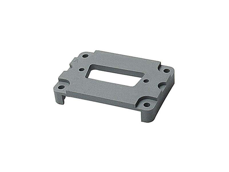WALTHER-WERKE ADAPTER PLATE B6 FOR CONTACT INSERTS WITH SUB-MINIATURE SINGLE 15POL.