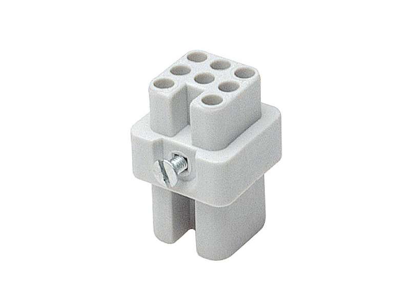 WALTHER-WERKE CRIMP CONTACT CARRIER FROM THE SERIES D8 FOR SLEEVE CONTACTS