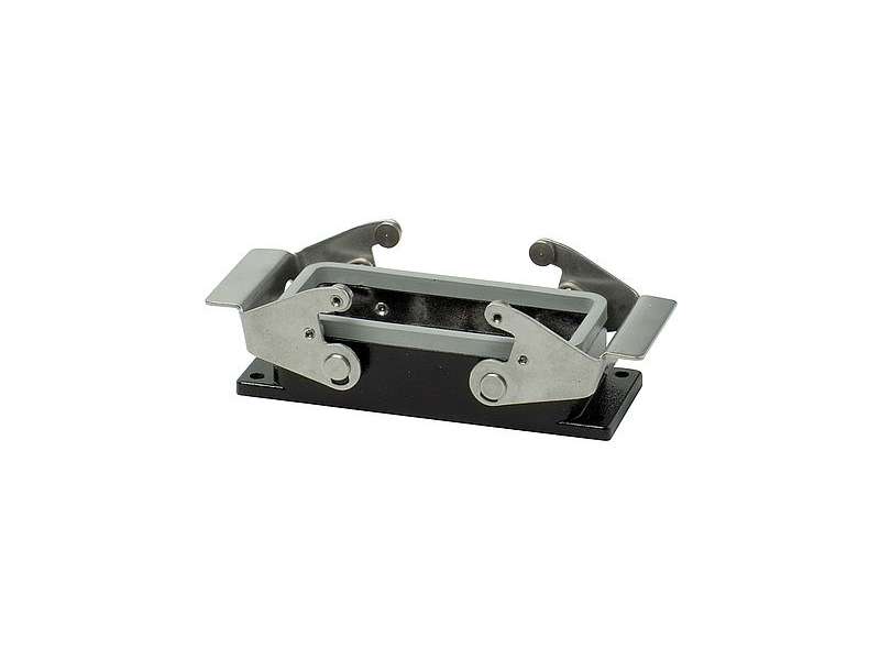 WALTHER-WERKE PANEL HOUSING B HT 10 FROM ALUMINIUM, HEIGHT 28MM WITH DOUBLE LOCKING SYSTEM