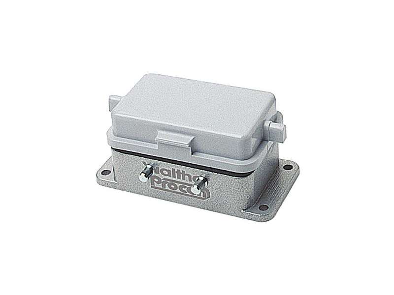 WALTHER-WERKE PANEL HOUSING B10, BB18, DD42 AND MOB10 FROM ALUMINIUM, HEIGHT 28MM WITH ALUMINIUM SPRING COVER AND DOUBLE LOCKING SYSTEM