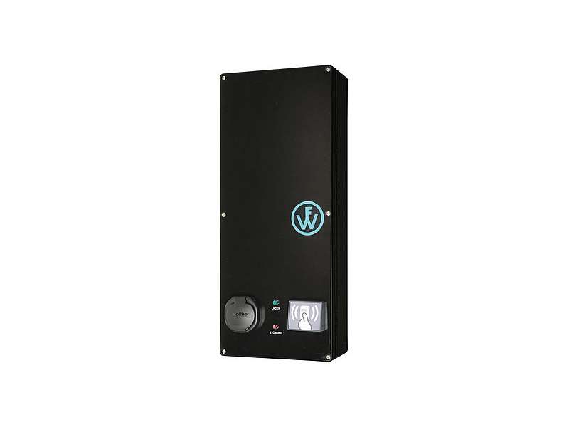 WALTHER-WERKE WALLBOX SLIM-LINE RFID WITH ONE CHARGING POINT TYPE 2 16A/3,7KW UP TO 32A/22KW AND BASIS MONITORING ; 98210022