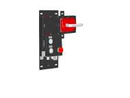 EUCHNER Locking set MGB-L1...-PN... (guard locking by spring force) with 3 control elements, 7/8'' and M12 plugs, 121858