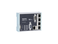 Helmholz REX 250 WAN, 4 x LAN (switch)/1 x WAN, 1 x PROFIBUS, 1 x series interface; 700-878-WAN02
