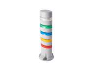 IDEC LED Tower Direct Mount 5 Tier - red yellow blue green white; LD6A-5DQW-RYSGW
