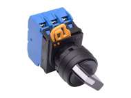 IDEC Selector switches - non illuminated / YW series, 3 positions maintained, Plastic bezel , 3NO, 0NC; YW1S-3E30