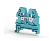 Klemsan 4mm2,screw type,single deck feed through terminal block,Insulation material PA,Blue , AVK 4; 304131