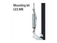 Kuebler Shaft copying systems Ants LES02, LES03 - Mounting kit LES.MK; 8.LES.MK.0001