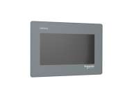 Schneider Electric 10'' wide screen touch panel, 16M colors, COM x 2, ETH x 1, USB host / device, RTC, DC24V; HMIET6500