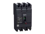 Schneider Electric Circuit breaker, EasyPact EZC100B, TMD, 20A, 3 poles 3d; EZC100B3020