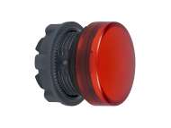  Crvena glava signalne lampice Ø22 ravna sočiva za integrisan LED;ZB5AV043
