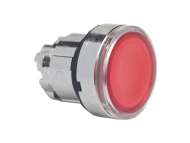Schneider Electric Crvena udubljena glava svetlećeg tastera Ø22 bez povratka za integrisan LED;ZB4BH043