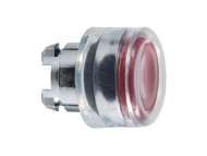  Crvena udubljena glava svetlećeg tastera Ø22 sa povratkom za integrisan LED;ZB4BW543