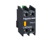 Schneider Electric EasyPact TVS - pomoćni kontaktni blok - 1 NO + 1 NC - vijčani priključci ; LAEN11