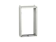  Enclosure, PrismaSeT G, wall mounted/floor standing, without plinth, 19M, W600mm, H1050mm, IP55; LVS08305