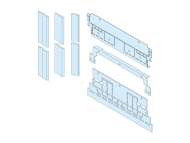  Form 2 side barrier for lateral vertical busbars; LVS04922