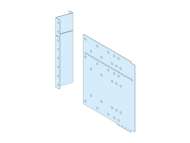 Schneider Electric Form 3 vertical partition for rear connection, 3 or 4 modules; LVS04955