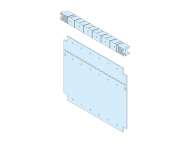 Schneider Electric Gland plate, PrismaSeT P, H 300mm W 325mm, lateral or rear mounting in form 4 partitioning; LVS04952