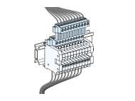 Schneider Electric Linergy TA redne stezaljke za pomoćnu opremu 10 ulaza/20 izlaza; LVS04228