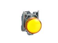  Narandžasta kompl.signalna lampica Ø22 ravna sočiva sa integrisanim LED 110…120V;XB4BVG5