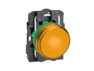 Schneider Electric Narandžasta kompl.signalna lampica Ø22 ravna sočiva sa integrisanim LED 110…120V;XB5AVG5