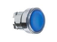  Plava udubljena glava svetlećeg tastera Ø22 sa povratkom za integrisan LED;ZB4BW363