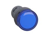  Signalne lampice, plastic, blue, Ø 22 mm, with integral LED, 110 V AC/DC, Anti-interference;XA2EVF6LC