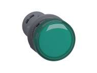  Signalne lampice, plastic, green, Ø 22 mm, with integral LED, 220 V DC, Anti-interference;XA2EVMD3LC