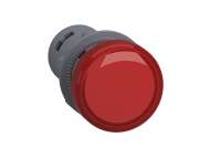 Schneider Electric Signalne lampice, plastic, red, Ø 22 mm, with integral LED, 220 V DC, Anti-interference;XA2EVMD4LC