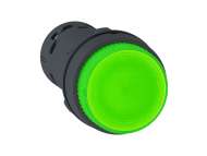  svetleći taster - LED - sa povratkom -1NO - zelena - 230V; XB7NW33M1