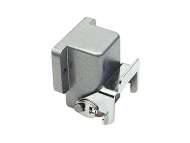 WALTHER-WERKE PANEL HOUSING ANGLED A3, A4, A5 AND D8 FROM ZINC, HEIGHT 25,5MM WITH SINGLE LOCKING SYSTEM