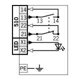 EUCHNER Position switch NG.HS, steel roller, NG1HS-510L060-M (Order no. 079937) - slika 3