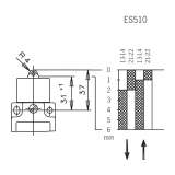 EUCHNER Position switch NG1RK-510-M ; 088619 - slika 4