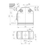 EUCHNER Precision Single Limit Switch SN01D553-M ; 085252 - slika 2