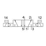 Festo Air solenoid valve VSVA-B-B52-H-A1-2AC1 ; 547174 - slika 2