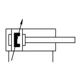 Festo ISO cylinder CRDNGS-40- -PPV-A-S6 ; 185301 - slika 2