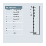 Helmholz Digital input module – DI 2 x AC 230 V, per channel N, Typ 1 - slika 2