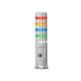 IDEC LED Tower Direct Mount 5 Tier - red yellow blue green white, Steady/Flashing/Alarm; LD6A-5DZQW-RYSGW - slika 1
