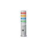 IDEC LED Tower Direct Mount 5 Tier - red yellow blue green white, Steady/Flashing/Alarm; LD6A-5DZQW-RYSGW - slika 2