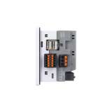 IDEC Main unit, Controller with operator interface, 4.3-inch wide, Silver bezel, Relay output; FT1J-4F12RAG-S - slika 3
